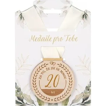 ALBI Dřevěná medaile - 20 let