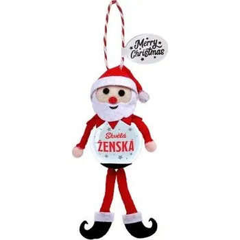 Vánoční dekorace ALBI Sněžítko Santa - Skvělá ženská