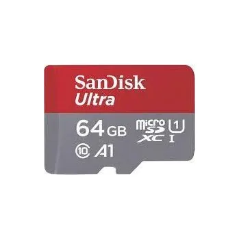 Počítač 64GB Ultra microSDXC 140MB s+SD Adapter SDSQUAB-064G-GN6TA