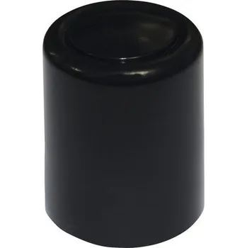 Dveřní zarážka černá Ø 30x35 mm 1 ks