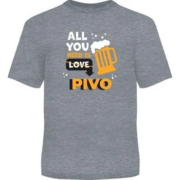 Pánské tričko ALBI Pánské tričko - All you need is pivo, vel. L