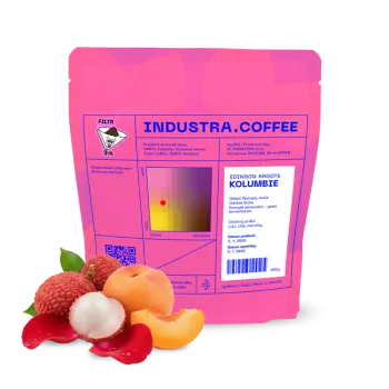 Káva Výberová káva Kolumbie EDINSON ARGOTE 250g od Industra Coffee