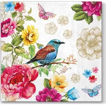 Papírový ubrousek Ubrousky PAW Dekor L (20ks) Bird of Paradise