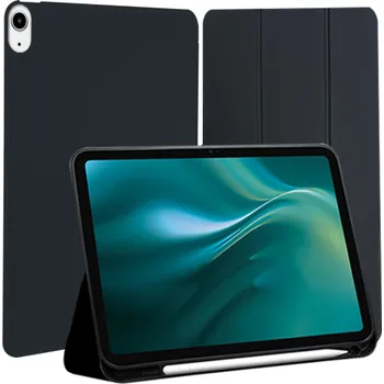 Pouzdro na tablet Flipové pouzdro Etteri pro Apple iPad Air 4 2020/5 2022 10.9"/6 2024/7 2025 11", černá