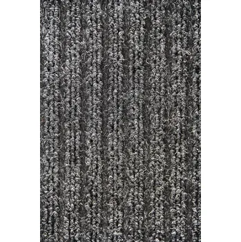 Koberec AKCE: 80x110 cm Čistící zóna Capri 07, šíře, šedá, guma (gel - protiskluzový), chodba / předsíň, Vebe - 1 rok na vrácení + DOPRAVA ZDARMA k Vám i zpět