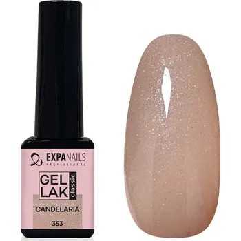 Lak na nehty UV/LED Gel lak - Candelaria perleť 5 ml