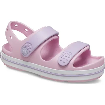 Dětská móda Dětské sandály Crocs Crocband Cruiser Sandal T Velikost bot (EU): 25-26 / Barva: růžová