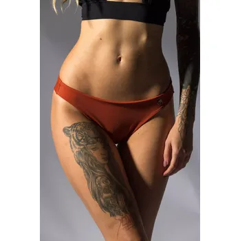 Dámské plavky GoldBee Plavky Brazilky Copper Barva: Copper, Velikost: XS