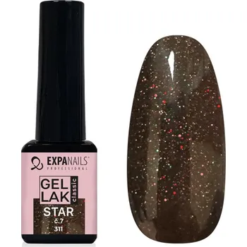 Lak na nehty UV/LED Gel lak - Star č.7 - 5 ml