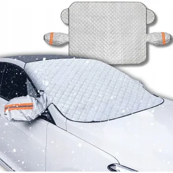 Stínítko do auta Magnetická protimrazová clona na přední sklo auta LÉTO-ZIMA OCHRANA