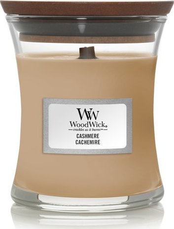 Woodwick Cashmere svíčka malá 85 g