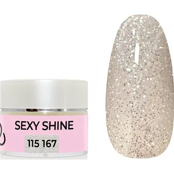 Lak na nehty UV/LED gel barevný - Sexy shine třpyt 5g