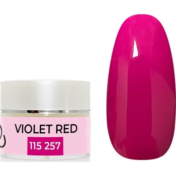 Lak na nehty UV/LED gel barevný - Violet Red 5g