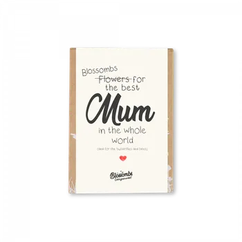 Semeno Blossombs Semínkové bomby - Dárková sada mini "Pro nejlepší maminku" (4 ks) - bomby se semínky lučních květin