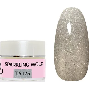 Lak na nehty UV/LED gel barevný - Sparkling Wolf třpyt 5g