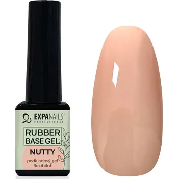 Lak na nehty EXPA-nails UV/LED gel Rubber base - Nutty Objem: 5 ml