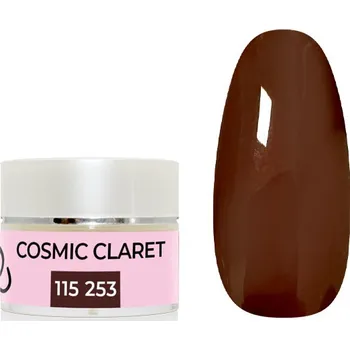 Lak na nehty UV/LED gel barevný - Cosmic Claret 5g