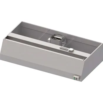 Digestoř STALGAST Trapézový nástěnný odsavač par 1000x900x450 mm, s 200W ventilátorem | STALGAST, 984070910