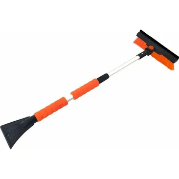 Autoškrabka Teleskopická škrabka se smetáčkem 68-86 cm černá/oranžová