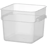 Nádoba na potraviny s dělicí přepážkou, HENDI, 5,7L, 235x235x(H)180mm