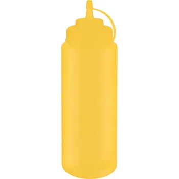 Dávkovač nápoje APS Polyethylenový dávkovač na omáčku, žlutý, 1,02 l | APS, 93260