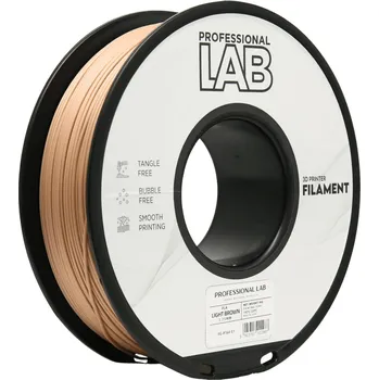 Filament Professional Lab FG-P164-E1, 3D filament, PLA, Light Brown, 1kg, 1,75mm