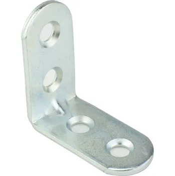 Tesařské kování Úhelník nábytkový úzký UP2, 30x30x15x2mm, Zn