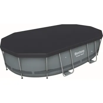 bazénová plachta Bestway Krycí plachta na bazén Power Steel 427 x 250 x 100 cm