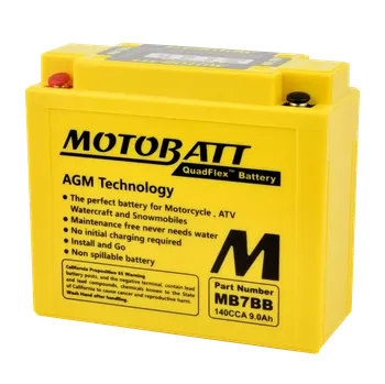 Motobaterie Motobatt 12V 9Ah 150A MB7BB