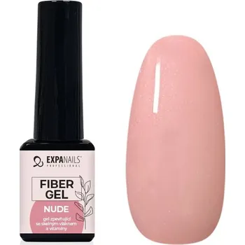 Dekorativní kosmetika EXPA-nails UV/LED gel Fiber - Nude - zpevňující Velikost: 5 ml