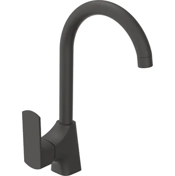 Vodovodní baterie SLOVARM Dřezová baterie stojánková EH.3508.AB, černá (482276)