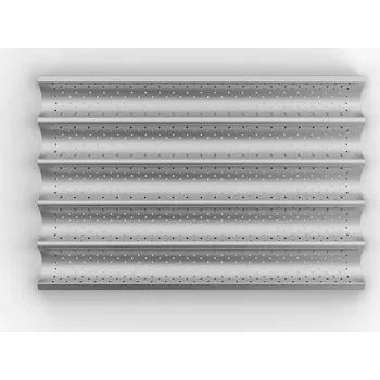 Příslušenství pro troubu UNOX Mikroperforovaný hliníkový rošt, 600x400x34 mm | UNOX, FORO.BAGUETTE