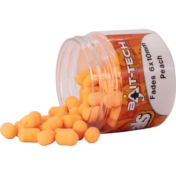 Boilies Bait-Tech Criticals Fades Wafters - Orange Peach 6x10 mm, 50 ml