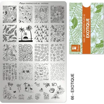 Moyra Stamping - Deska na razítka č.144 July