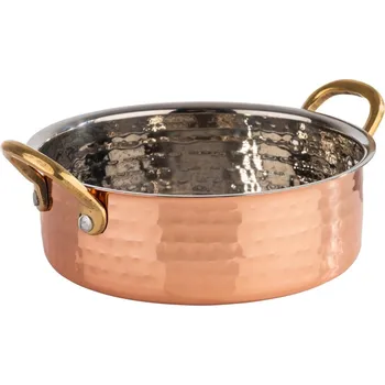 APS Servírovací nádoba, kladívkový povrch, 160x50 mm, měď | APS, Mumbai