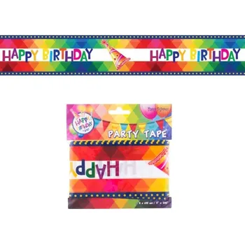 Party dekorace Dekorační páska narozeniny 6m