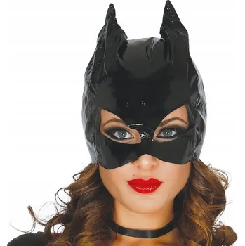 Karnevalová maska Maska na obličej Guirca GU2699 latexová zvířecí černá