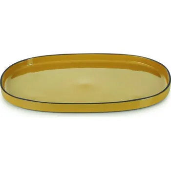 Talíř Revol Talíř oválný 35,5 × 22 cm – tumeric | REV-652764