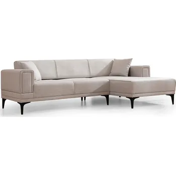Sedací souprava Rohová sedací souprava Horizon 250 cm ecru pravá