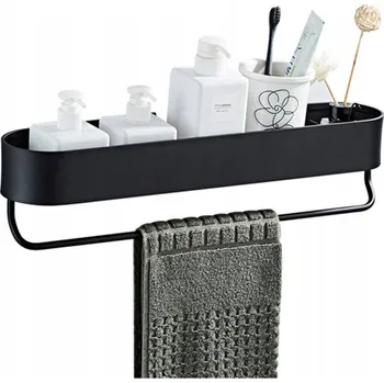 Drátěná police POLICE DO KOUPELNY DO SPRCHY Samolepicí 60 cm