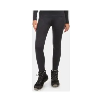 Dámské termo spodky Kilpi MAVORA BOTTOM-W černá ZL0507KI 34; Černá kalhoty + DÁREK DLE VÝBĚRU!