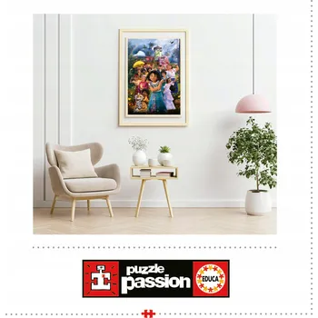 Puzzle EDUCA Puzzle 500 dílků Disney Encanto pro dospělé a děti od 11 let