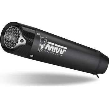 Výfuk pro motocykl 2 koncovky výfuku MIVV X-M5 D.055.LC5B černá