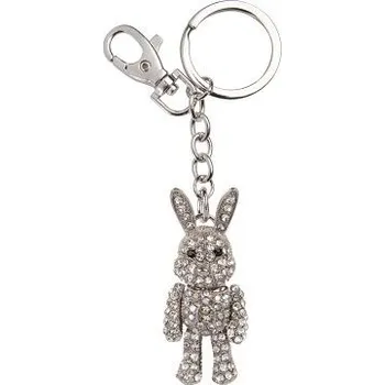 ALBI Štrasová klíčenka - Zajíček