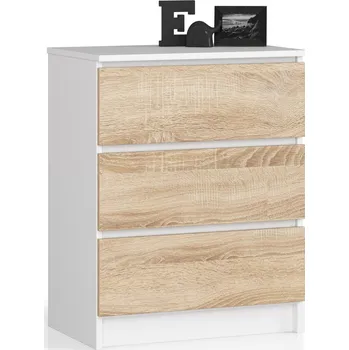 Ložnice Akord Kalista II (bílá + dub sonoma)