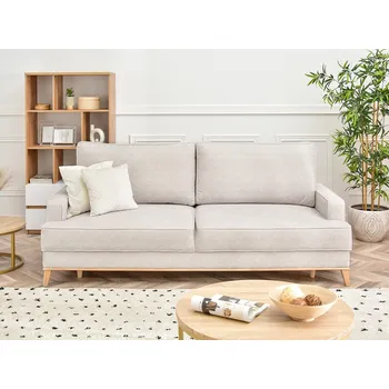 Křeslo Mebel Partner Cogio (popelavá + buk)