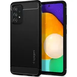 Ochranný kryt Spigen Rugged Armor pro Samsung Galaxy A52/A52 5G/A52s 5G černá