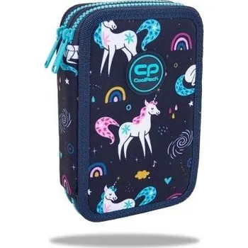 Penál Penál 2 zipy Jumper MRS UNICORN - vybavený