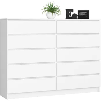 Komoda Akord Kurtinaitis 10SZ (bílá)