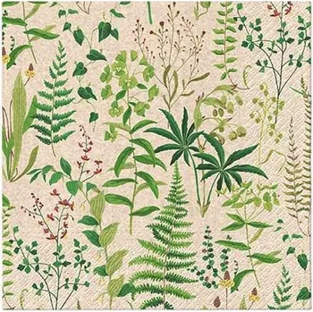 Papírový ubrousek Ubrousky PAW Dekor We Care (20ks) Herbal Garden